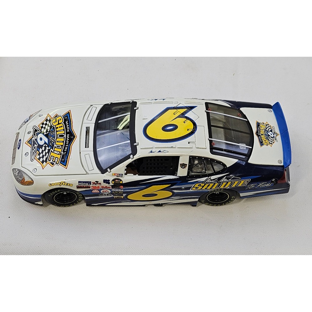 Team Caliber Mark Martin 6 Ford Taurus Salute To You 1:24 Diecast Preferred 1190